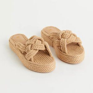 H&M Rope Slides (size 7)